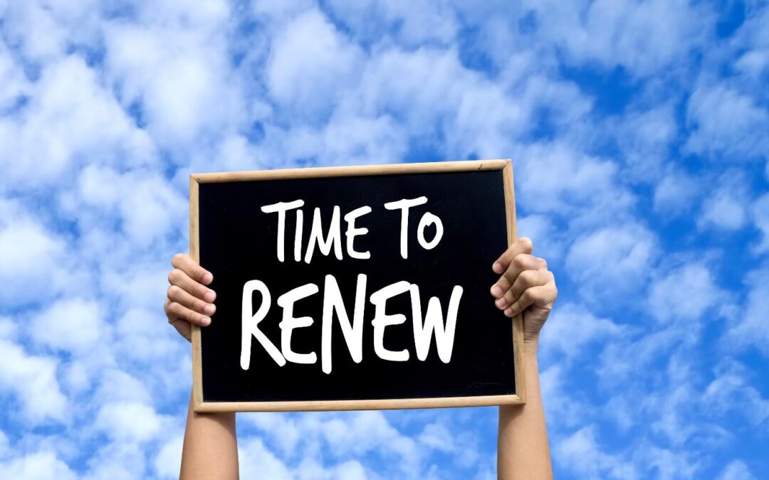 Time to Renew
